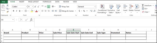 Sales Plan